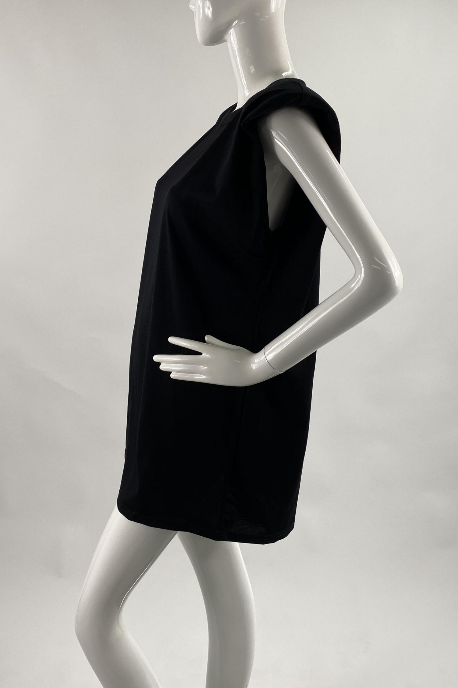 padded shoulder muscle dress