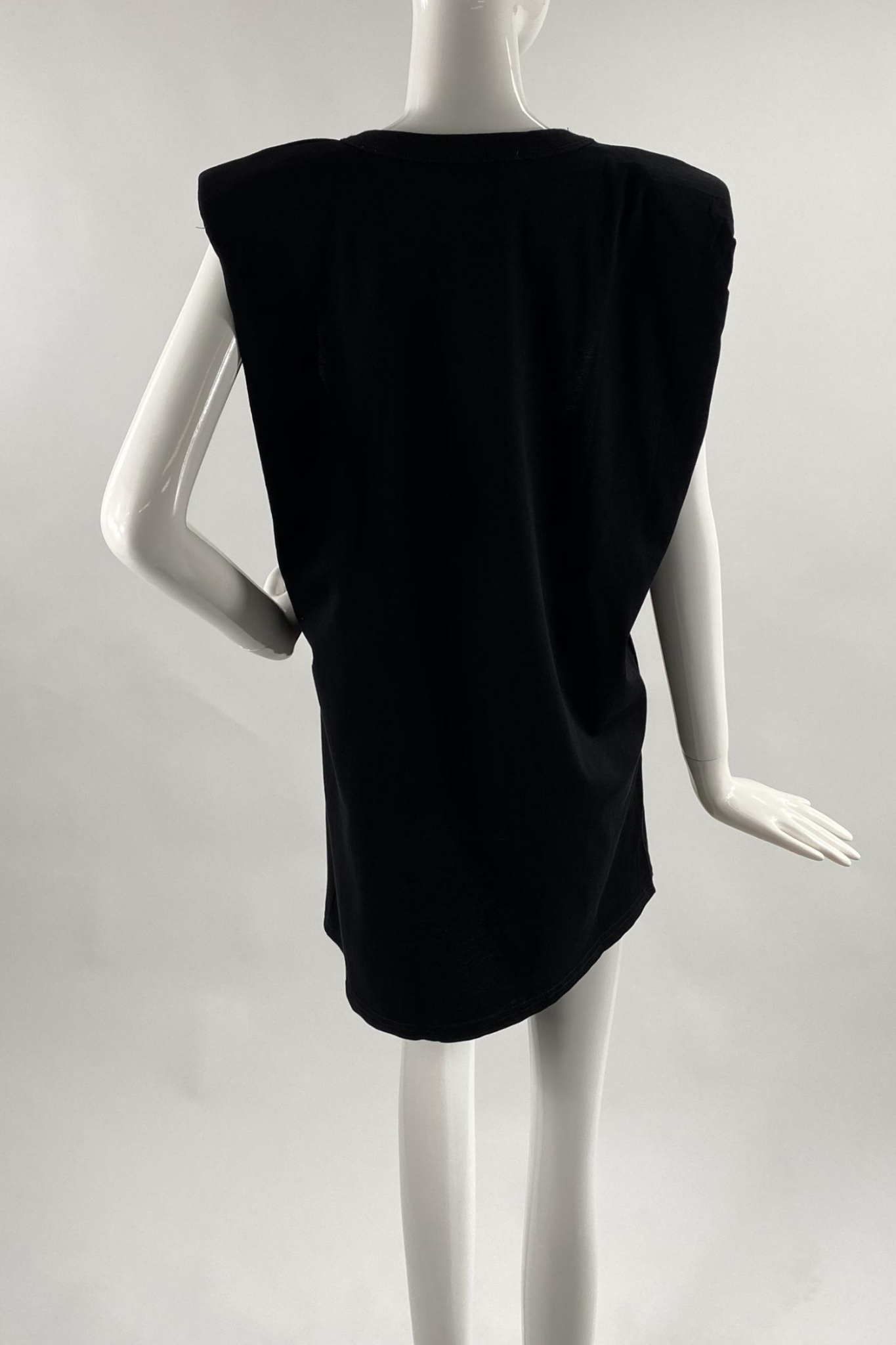 padded shoulder muscle dress