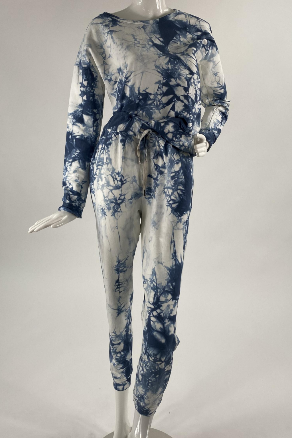 tie dye cuffed joggers
