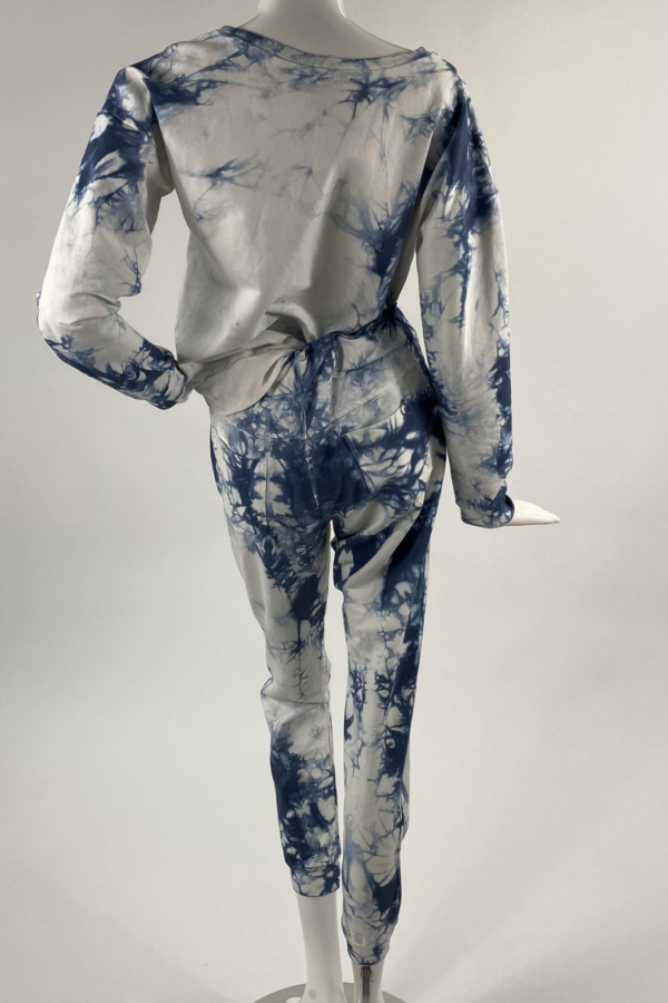 tie dye jogger suit