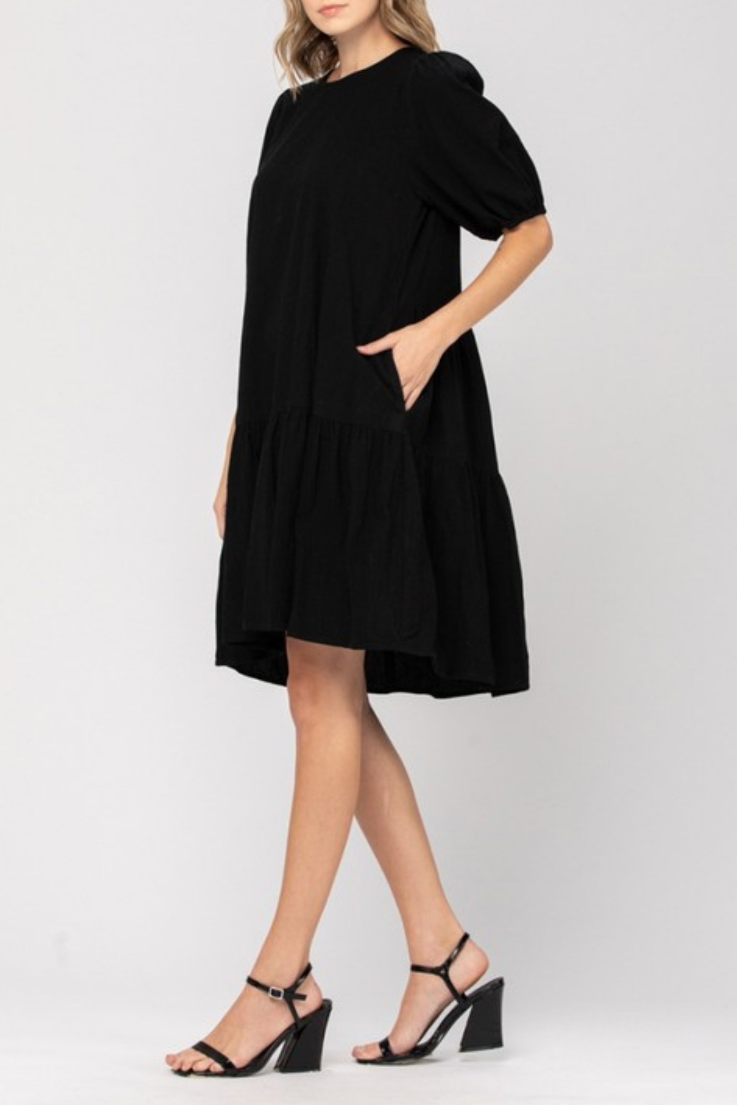 MOLLY GODDARD Shirred Tiered Cotton Midi Dress - We Select Dresses